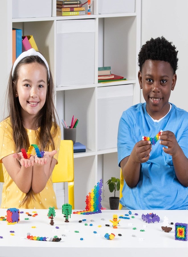 Plus-Plus PLUS PLUS Learn to Build Set, Interlocking Mini Building Blocks, 3D Puzzle Construction Stem Toy for Kids - Basic Mix, 400 Pieces - Image 4